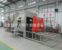 重型工件模具類轉臺式噴砂機（自動或手動）